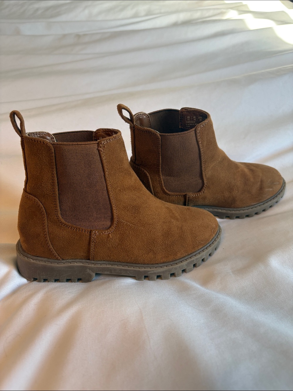 Gap Kids Brown Suede Chelsea Boots
